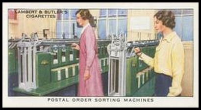 42 Postal Order Sorting Machines